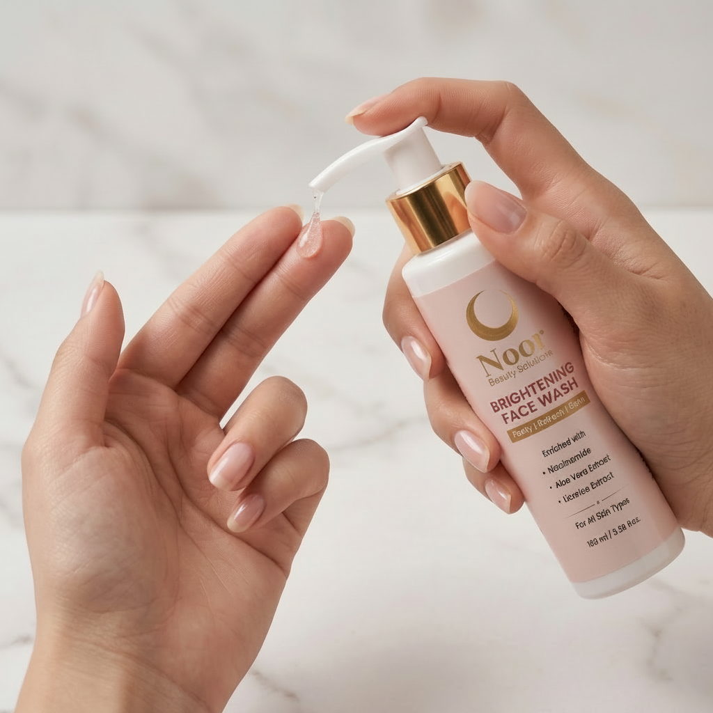 Brightening Face Wash Lifestyle